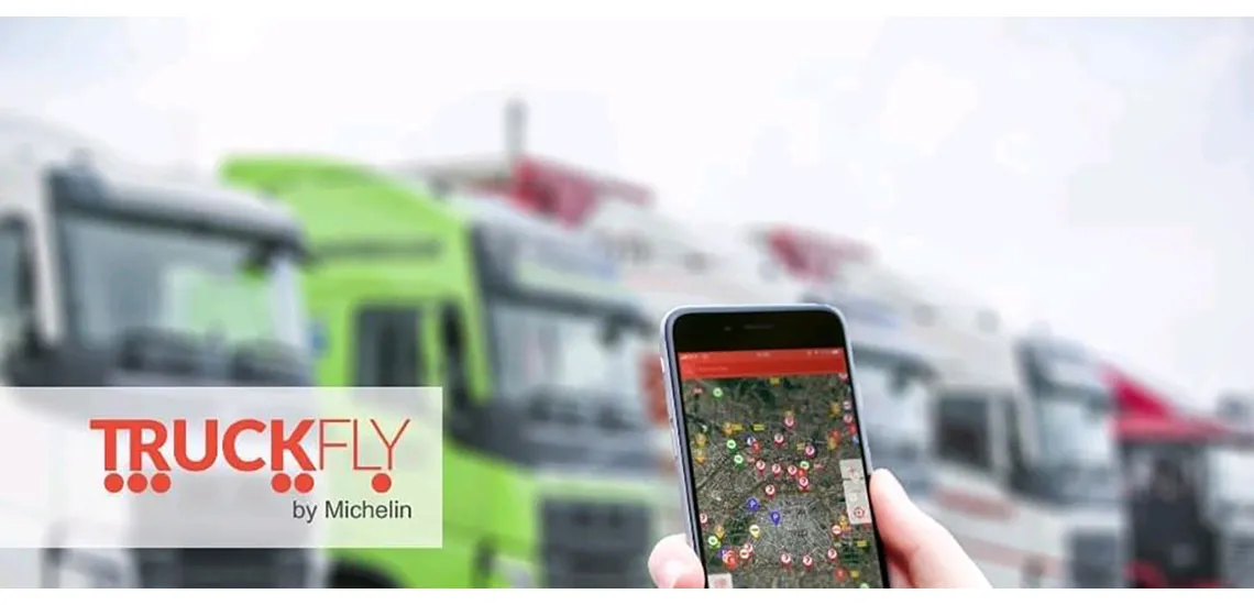 TRUCKFLY Michelin App Spain Portugal