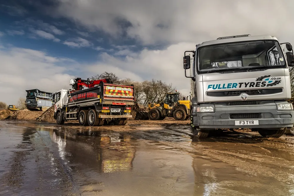 Image of a Tunnell Grab Services lorries