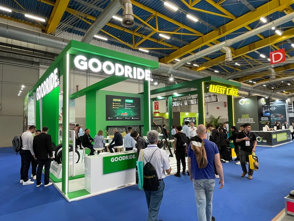 Image of the Goodride Booth at Autopromotec 2025