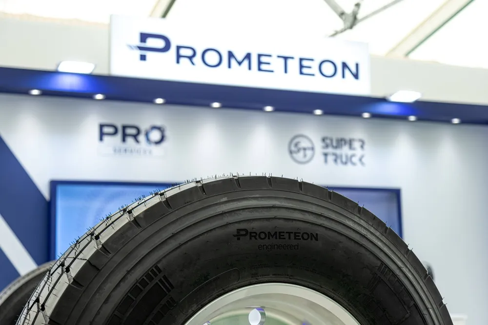 Prometeon Tyre at the Prometeon booth