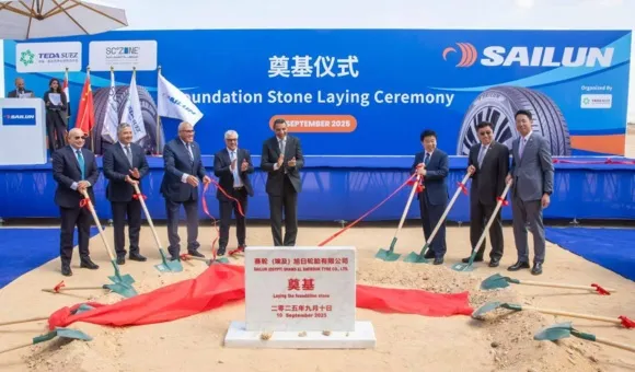 Sailun Breaks Ground on New Tyre Plant in Egypt