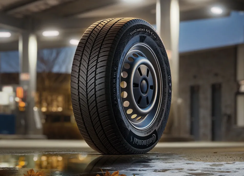 Image of the new VanContact tyre from Continental