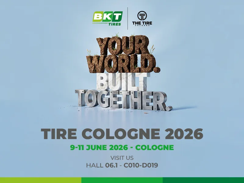 Image of graphic for BKT at The Tire Cologne 2026
