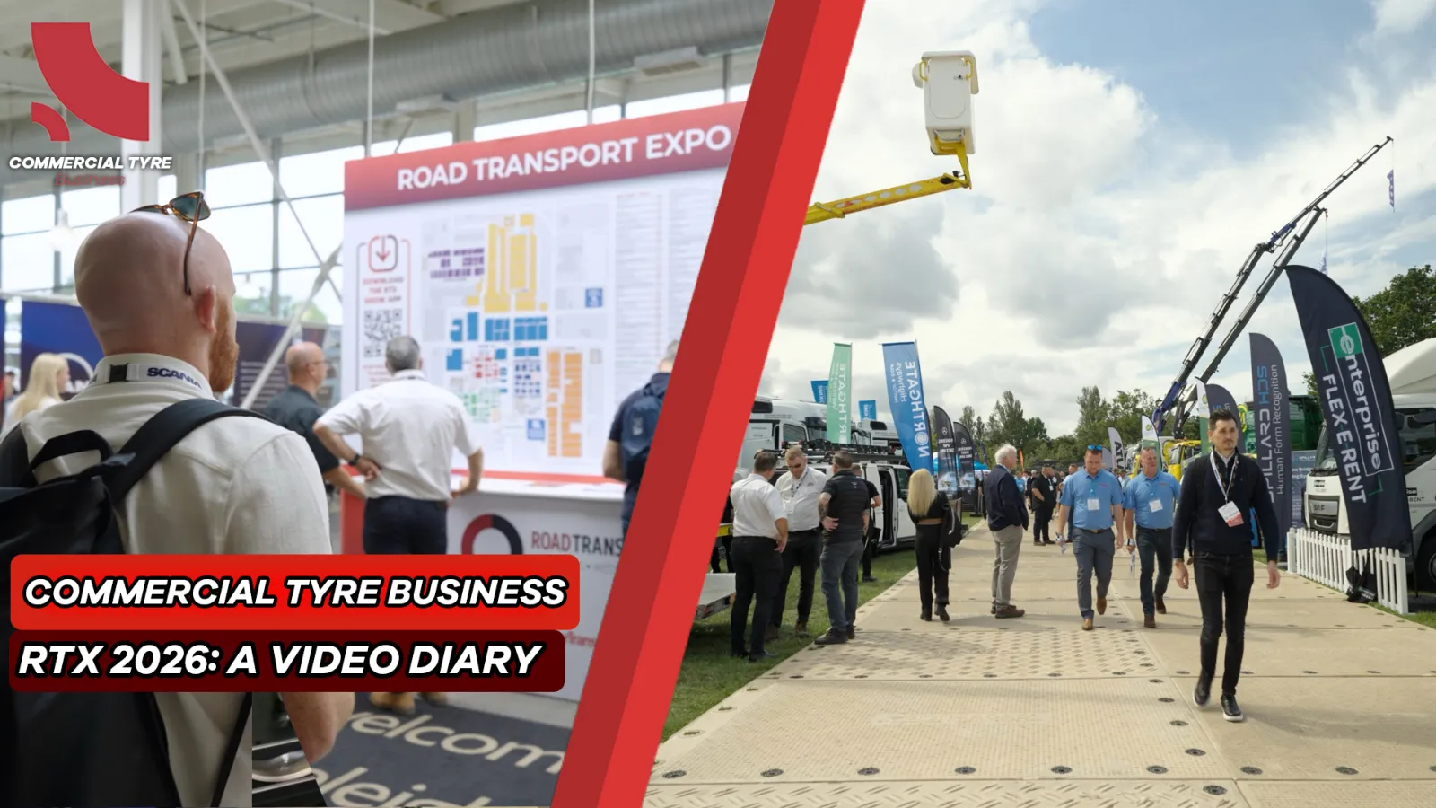 CTB Video Diary from RTX 2026 at NAEC Stoneleigh featuring major commercial tyre exhibitors