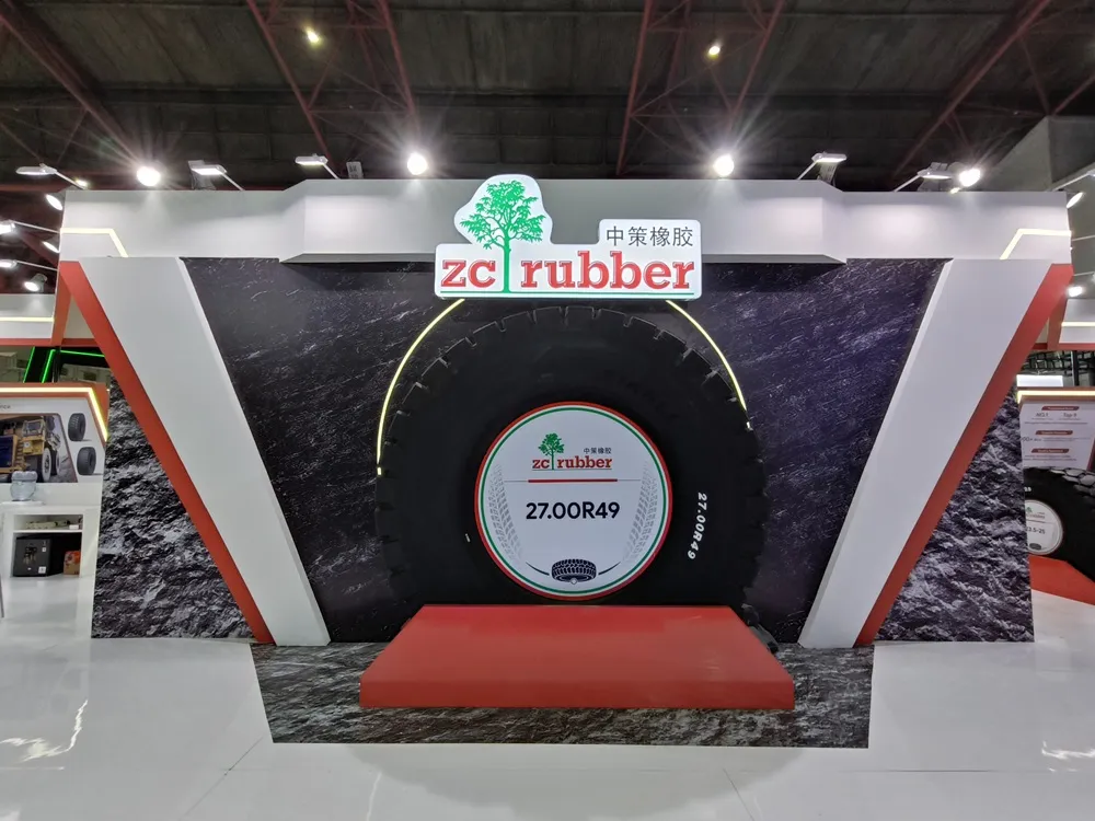 Image of ZC Rubber's display at Mining Indonesia 2026